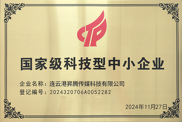 国家级科技型中小企业